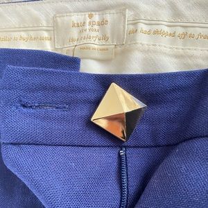 Kate spade blue fitted dress pants